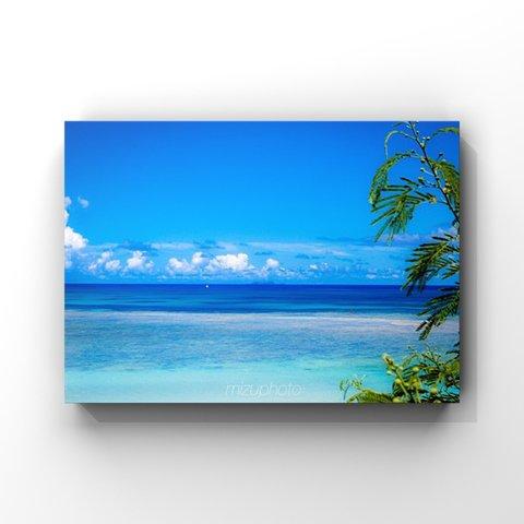 Healing Blue 〜沖縄の風景をあなたのお部屋に〜【写真サイズとパネル加工が選べる】