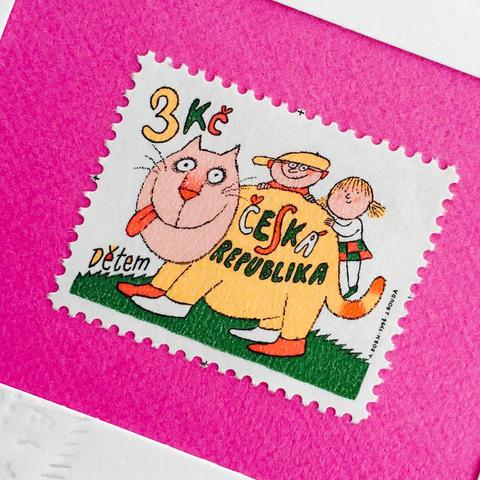 ちいさなartmuseum　Czech　stamp 