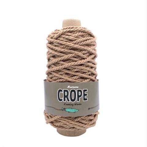 MACRAME ROPE 3PLY DARK BEIGE 4mm マクラメロープ