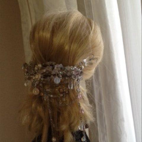 星屑のヘアアクセサリー