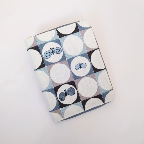 【mikosienne様専用】pallo ブルーミックス B6マルチケース 母子手帳ケースなどに✿ミナペルホネン