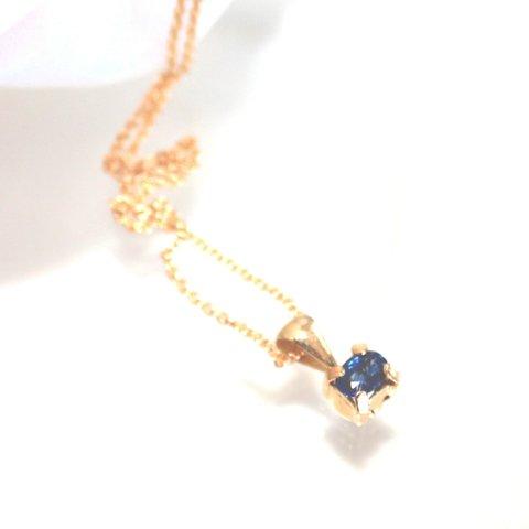 - k18 - Sapphire Necklace