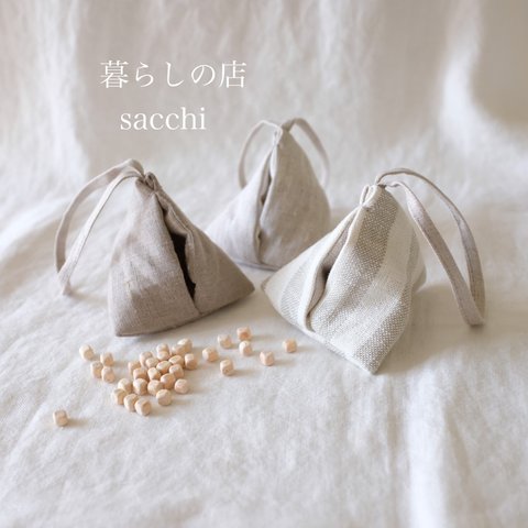 ヒノキの香り＊リネンシャシェ＊暮らしの店sacchi＊