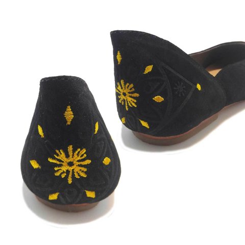 [SALE] Rangori Flat shoes ランゴリ レザーパンプス   E.black 23cm