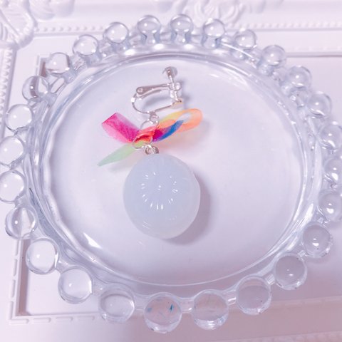 ドロップのトロピカルリボン♡イヤリング/ピアス