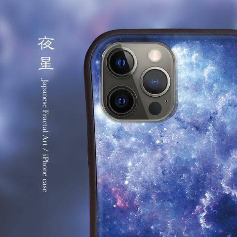 夜星 - 和風 耐衝撃グリップiPhoneケース【iPhone全機種対応/和柄/スマホケース】