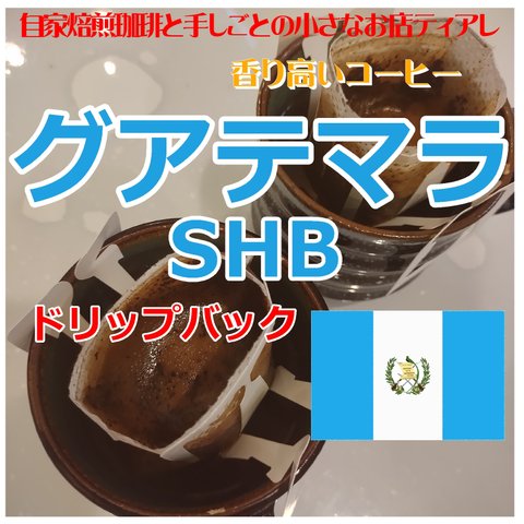 グァテマラ　SHB　ドリップバッグ　10袋入　自家焙煎　コーヒー