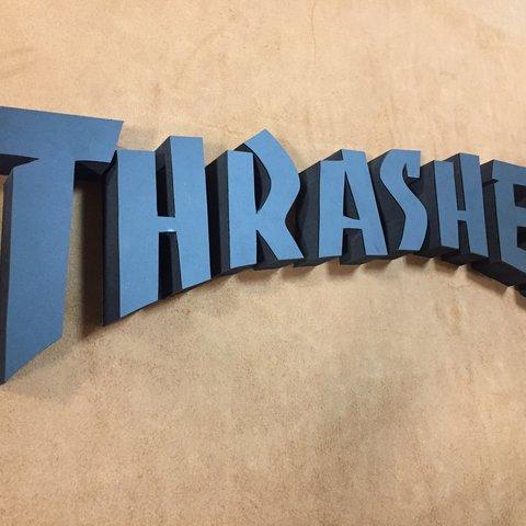 THRASHERのカルプ文字