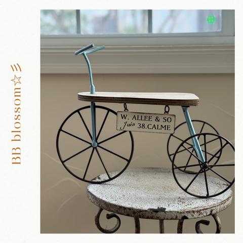 《新作 お庭の飾り付けアイテム 》ボワセルバイク 自転車 鉢置き 飾り付け ガーデニング アンティーク 548