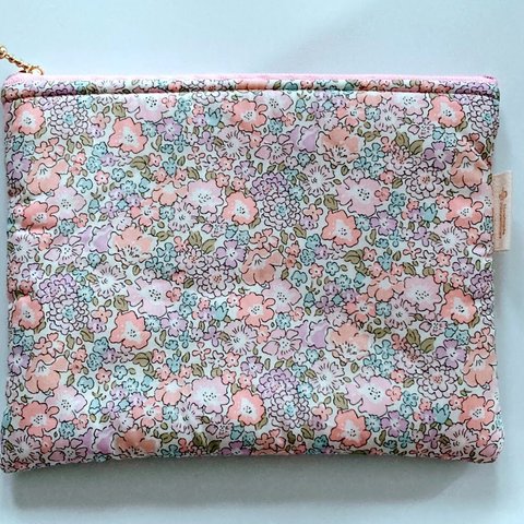 フラットポーチ Flat Pouch　Liberty Tana Lawn Michelle 