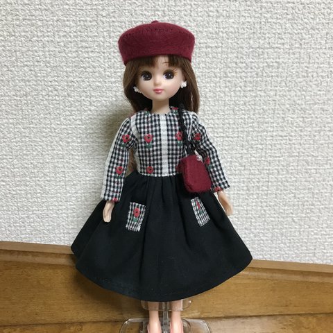 リカちゃんの洋服＆ベレー帽