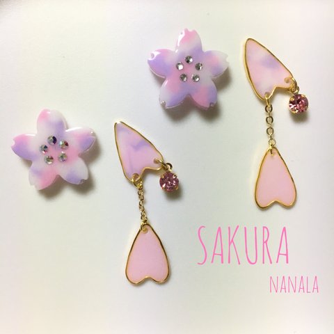 SAKURA ピアスorイヤリング