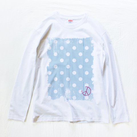 peace&dot（長袖Tシャツ）