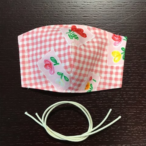 子供用ハンドメイド　立体インナーマスクキット　チューリップ