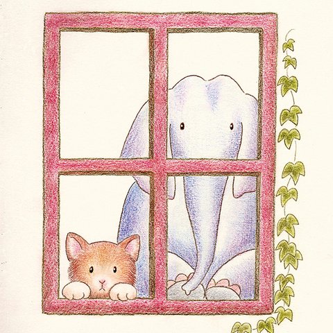 ポストカード3枚組　No.73「眺めのいい窓」