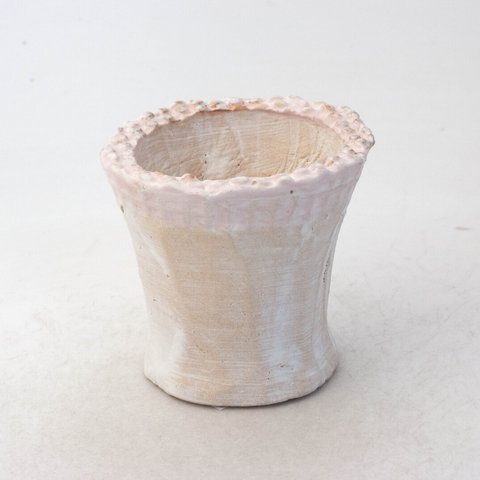 陶器製　多肉植物の欲しがる植木鉢 ICSc-ピンク6952