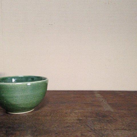 [bowl/緑](陶器)