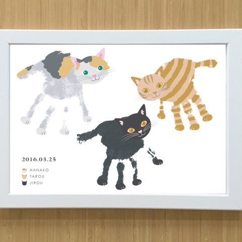 てのひらアート「ねこ」