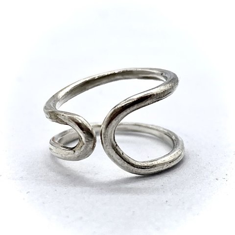 ※受注制作※〈silver925〉 Simple RING 3〜25号シルバーリング <No.12>