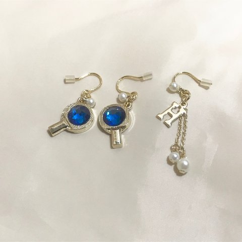 ピアス(フック式)〜3点セット(2Way)・限定販売3セット