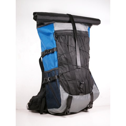 6dots 黒青灰 X-Pac 超軽量登山バッグ 20L 30L 40L バークマウンテン55Lバックパック 宿泊登山 日帰り登