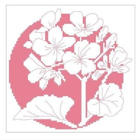 【送料無料】★June flower 18ct★クロスステッチ刺繍キット