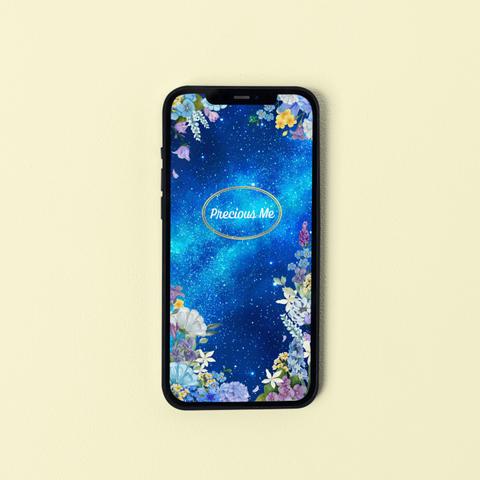 【スマホ壁紙】Cosmic Flowers ダウンロード販売