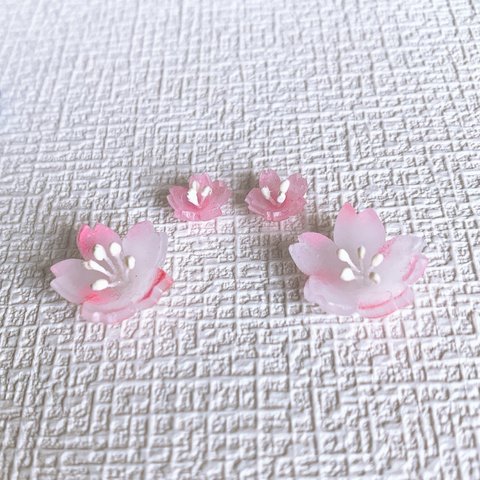 桜ピアス＆イヤリング【☆送料無料☆】