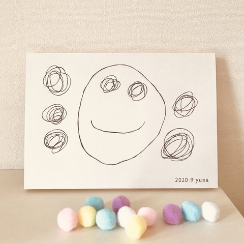 子どもの絵をアートパネルに♡オーダーメイド