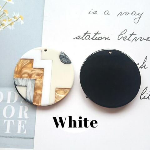 【特別価格】：2pieces： import geometrical plate〈ホワイト〉