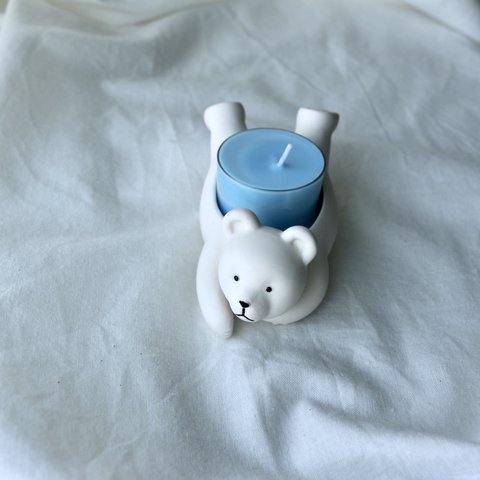 【キャンドル付】 bear holder 2