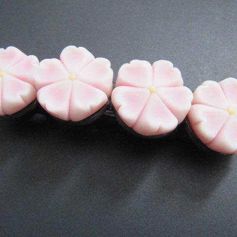 【和菓子風】桜バレッタ