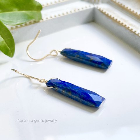 ＊再販＊14kgf  lapis lazuli pierce