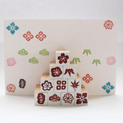 Japanese pattern　スタンプ　