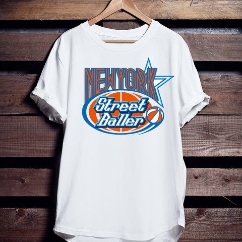 バスケTシャツ「NEWYORK STAR」