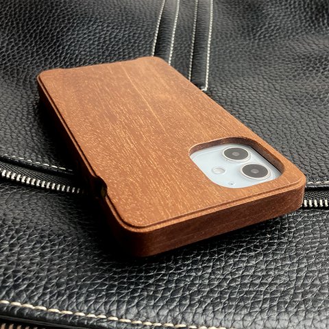 【受注生産】木で作った　iPhone 12 mini 専用木製ケース