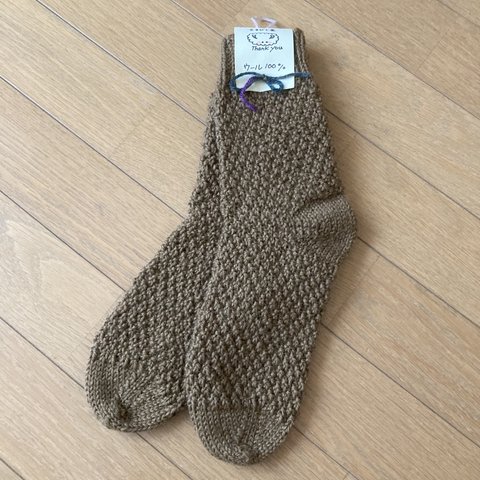 靴下　ハンドメイド　かのこ　