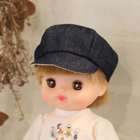 メルちゃん帽子　no.950 キャスケット