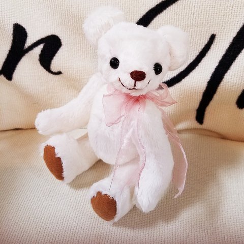 テディベア、くま3、ぬいぐるみ、ハンドメイド