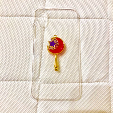 ハンドメイド iPhoneXケース 