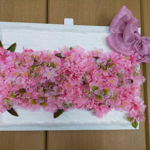 GWスペシャルセール💕送料無料！【お家でお花見】大きな桜フレームアレンジ🌸