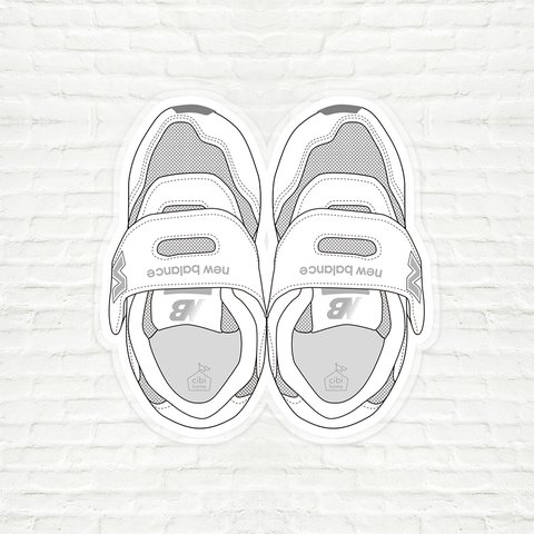 【送料無料】靴 お片づけシート[new balance ver.]