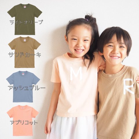 イニシャルTシャツ  