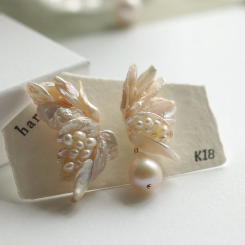 Angel's wing （イヤリング・K18ピアス）