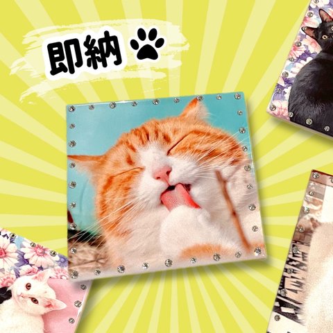 【3日】タイル♡キラキラ！うちの子写真でお作りします