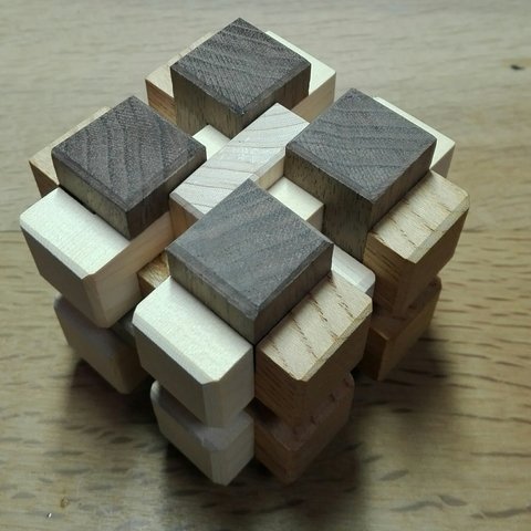 wooden puzzle 10　　木製パズル