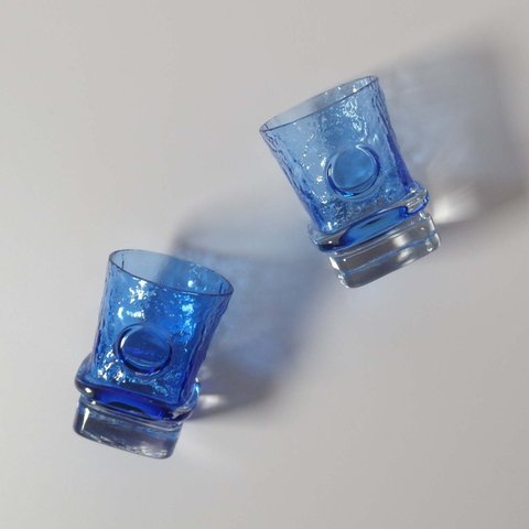 【北欧 フィンランド ヴィンテージ】 Riihimaen Lasi （リーヒマエンラシ） Maaherra shot glass