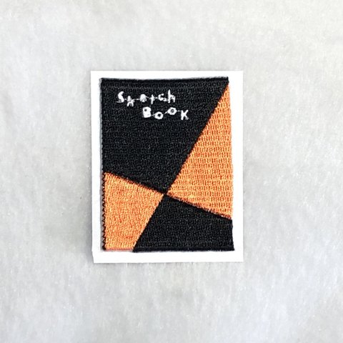 ★刺繍シール／ステッカー★スケッチブック