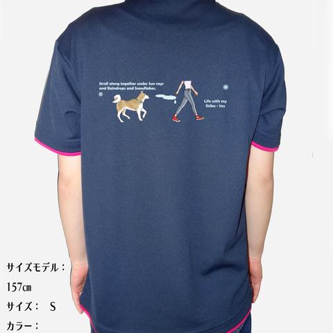 柴犬/ポロシャツ/ドライ/デザイン変更可/4色