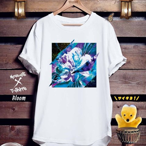 グラフィックアートTシャツ「Bloom」